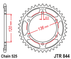 Звезда JT JTR844