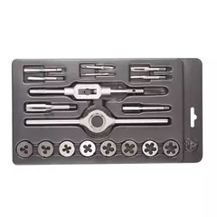 Набор метчиков и плашек M3 -M12 115CrV3 18пр Bucovice(CzTool) 310125