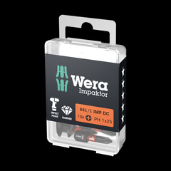 Ударные биты для винтов Phillips851/1 IMP DC Impaktor PH 1 x 25 мм 05057615001