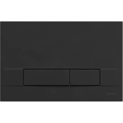 Lemark BIT 9802006 Кнопка смыва для инсталляции, механическая, черный матовый soft touch фото