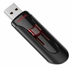 Флешка USB SanDisk Cruzer Glide 64GB USB-A Flash Drive Black