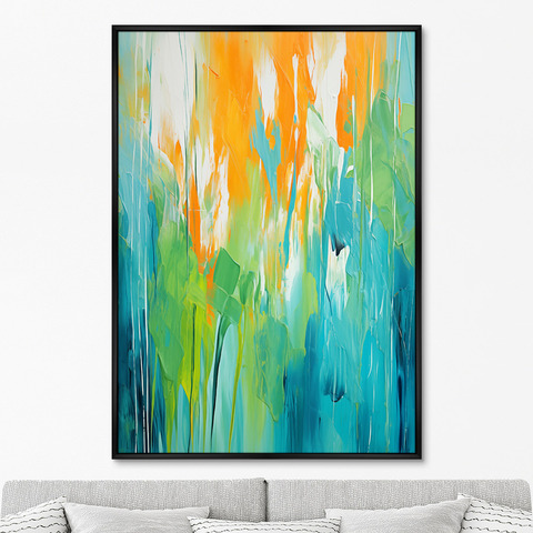 ArtNoMore - Репродукция картины на холсте Landscape collection, blooming, No 1, 2024г.