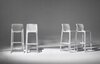 Стул пластиковый барный Nardi Net Stool, белый