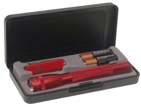 Набор нож Victorinox и фонарь Maglite (4.4033)  M2A73LE