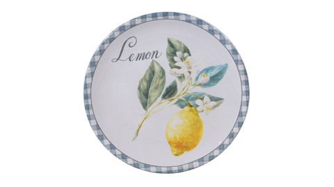 Тарелка десертная 23см Certified Int. Лимоны Lemon