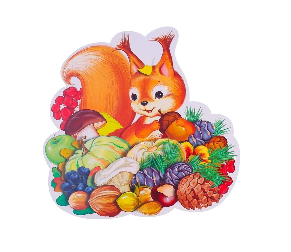 Орешки для белочки картинки для детей