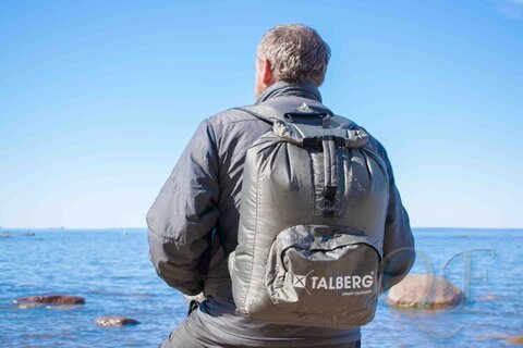 Картинка герморюкзак Talberg Light 40 олива - 6