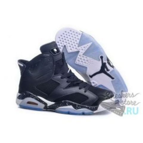 Air Jordan 6 Retro Men "Oreo" (Black/White)