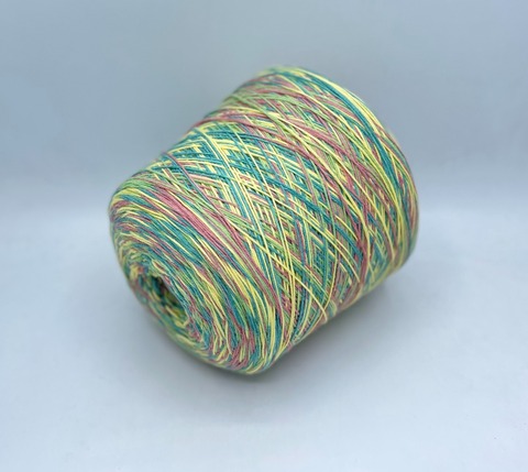 Filcom (пр.Италия), art-Rainbow 330м/100гр. 70%Меринос 30%Остальные волокна, цвет-Киви арт.32379