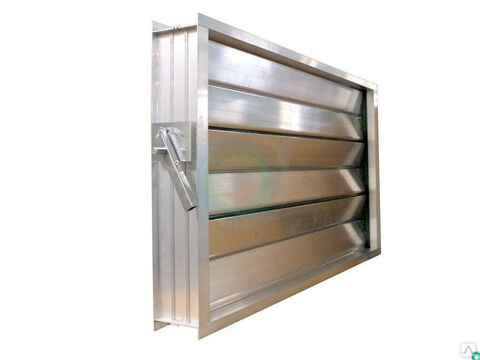 Воздушный клапан VentArt КВал 1000x500-P