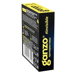Супертонкие презервативы Ganzo Invisible - 3 шт. - 