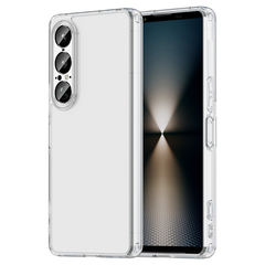 Усиленный чехол прозрачный для Sony Xperia 1 VII (1-7), мягкие прозрачные рамки