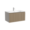 Sancos CD80GB Тумба подвесная Code 785х453х400, c одним ящиком с доводчиками, цвет серо- бежевый