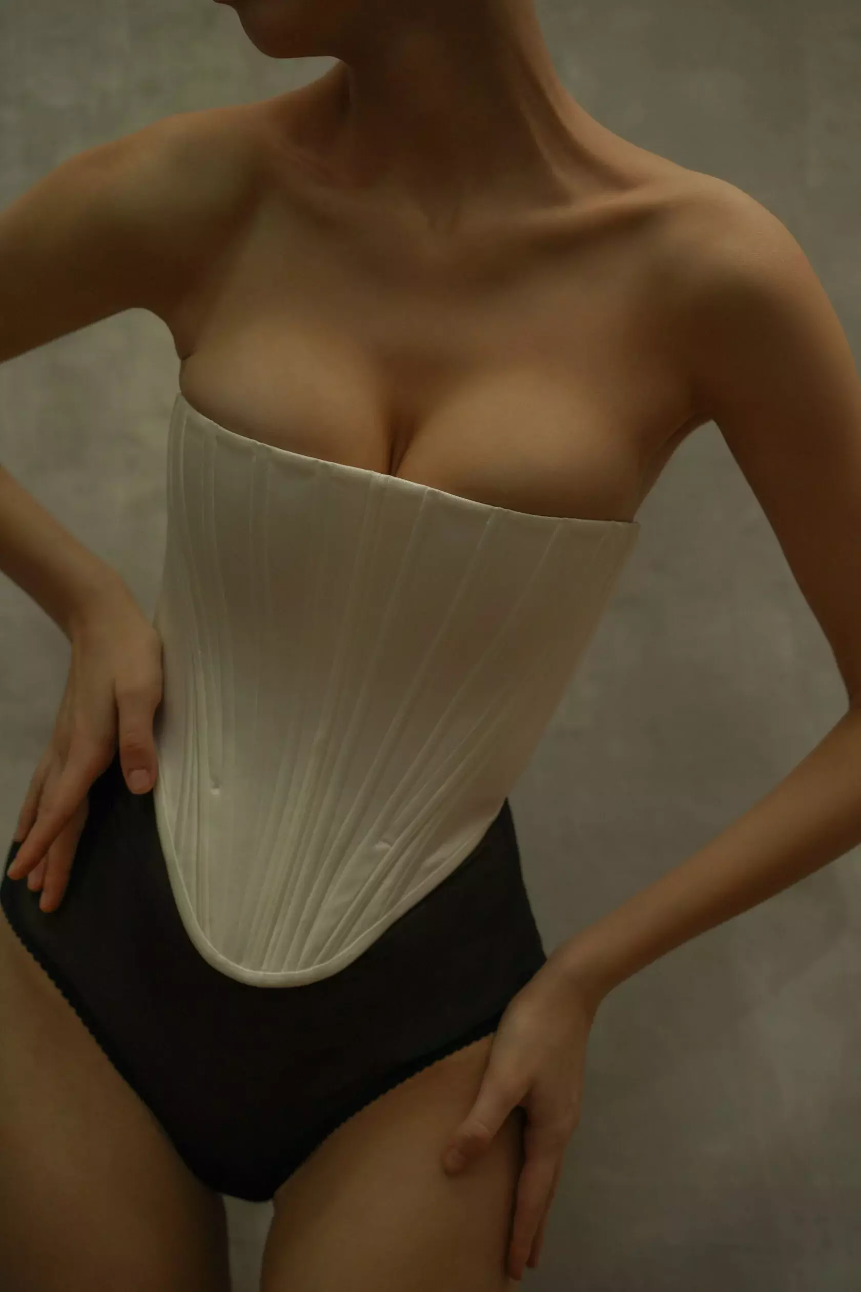 Корсет Elizabeth White, Белый