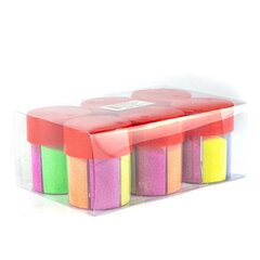 
          Блёстки для декора неоновые Alingar, 85 гр, 6 цветов, "Ассорти НЕОН" (зел,желт,син,фиол,оранж, кран), пластиковая баночка (секции)