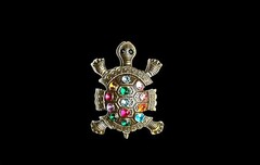 Силиконовый молд брошь Черепаха