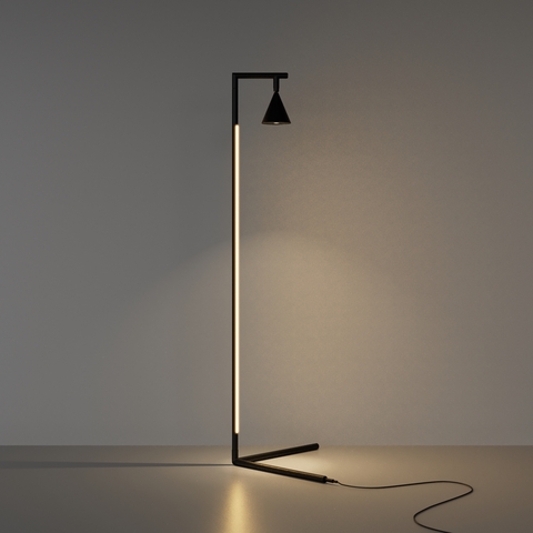 Торшер светодиодный Maytoni Stripe MOD489FL-L20B3K