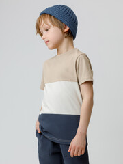 фуфайка  для мальчика  КР 302171/темно-бежевый 1304 к574