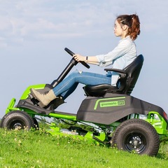 Трактор садовый Greenworks GC82LT107 82V (107 см) CrossoverT аккумуляторный