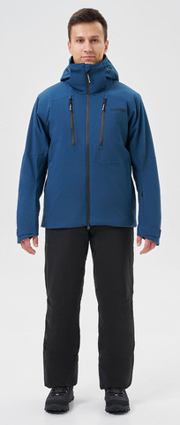 Премиальный горнолыжный костюм Nordski Alpine Blue/Black мужской