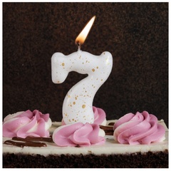 Свеча-цифра 