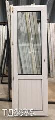 Дверь балконная пластиковая Б/У 2110(в) x 670(ш)