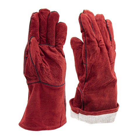 24-3-002 Краги сварщика пятипалые спилковые, с подкладкой Россия