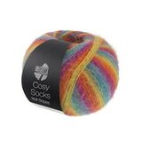 Пряжа Lana Grossa Meilenweit 100 Cosy Socks Multi Stripes 151