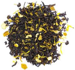 "Апельсин с имбирем" черный чай с фруктами, травами и пряностями 100 гр