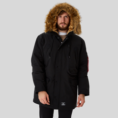 Парка Alpha Industries N-3B Alpine Parka Gen ll Black (Черная)