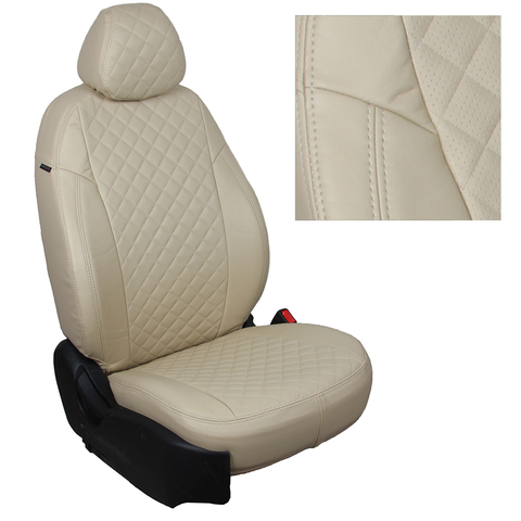 Авточехлы Volkswagen Jetta VII (Origin / Respect) c 18г. (Ромб)
