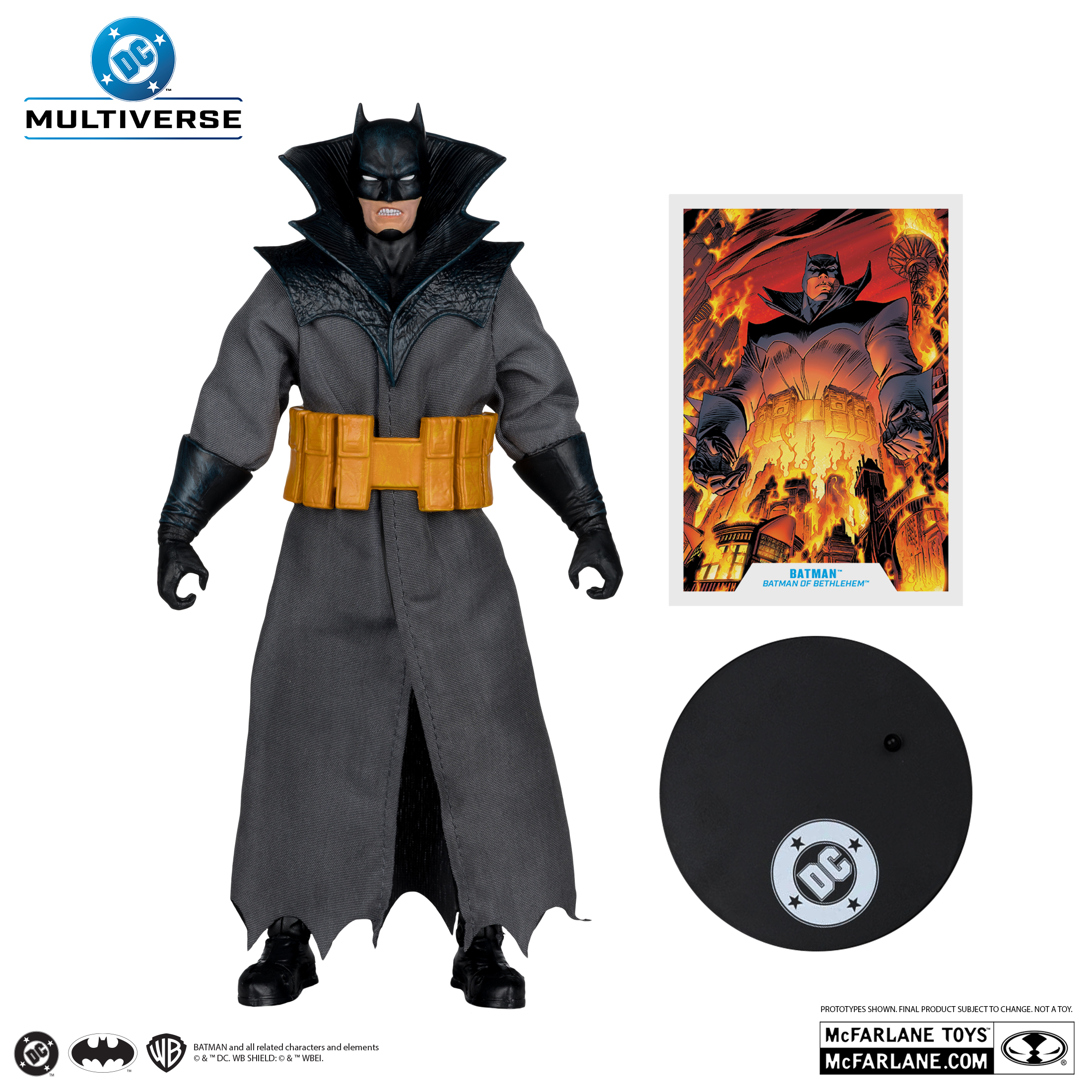 Фигурка Бэтмен из комикса Batman in Bethlehem #666 DC Multiverse