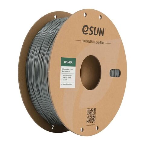 Пластик для 3D-печати eSUN TPU-95A, 1.75 мм, 1 кг, серый, TPU-95A175H1P1