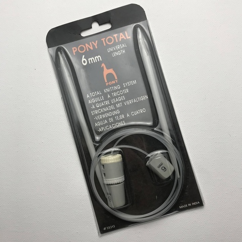 Спицы PONY прям/гибк алюм.со счет.6,0мм/60см арт.55313