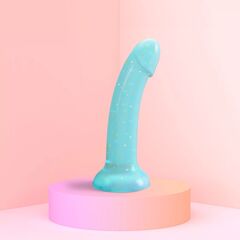 Фаллоимитатор из жидкого силикона Dildolls Nightfall - 17,6 см. - 