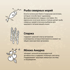 CRAFTIA HARMONA сухой корм для взрослых кошек из рыбы северного моря 320 гр