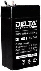 DELTA DT 401 аккумулятор
