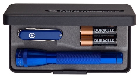 Набор нож Victorinox и фонарь Maglite (4.4033.2) M2A60LE