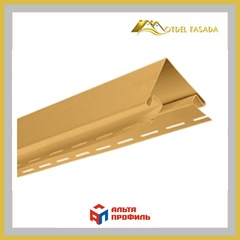 Планка наружный угол Альта Профиль Канада Плюс ПрестижТ-12 Золотистый 3м