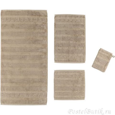 Полотенце 80х160 Cawo Noblesse 1001 песочное