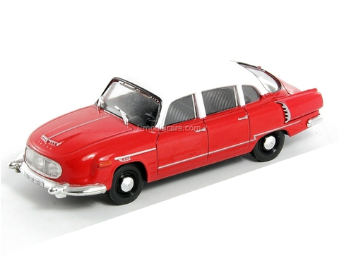 Tatra 603-1 red-white 1:43 DeAgostini Auto Legends USSR #155