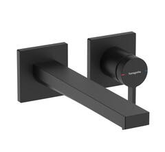 Hansgrohe 73051670 Tecturis E Смеситель для раковины, однорычажный, настенный, с изливом 22,5, скрытого мо фото