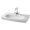 CIL002 01 00 *1 Artceram CIVITAS Раковина-консоль подвесная 90х50 см, са 1 отв под смес. с крепл, цвет белый