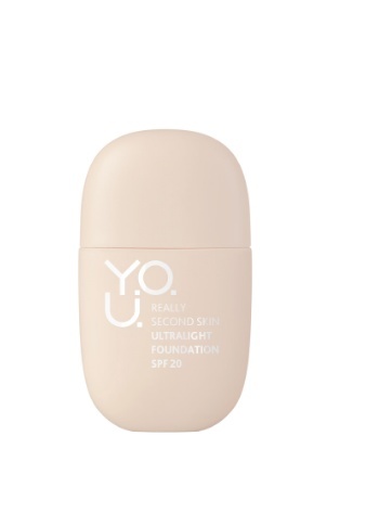 RELOUIS Y.O.U. Крем тональный Really Second skin ультралегкий №20 Natural Beige