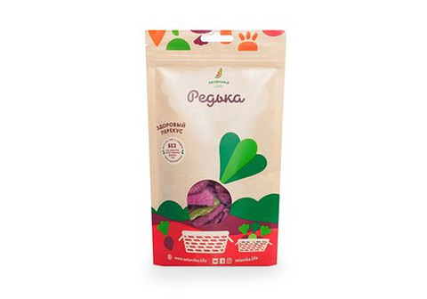 Здоровый овощной перекус из редьки, 50г