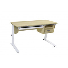 Растущая парта Астек Лидер Прайм с металлическим лотком и тумбой (1200×700 мм)