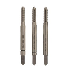 Метчик М 6,0х1,0 (Комплект 3шт, левый) DIN352 HSS-G 6h 56мм a=4,9 Volkel 27038