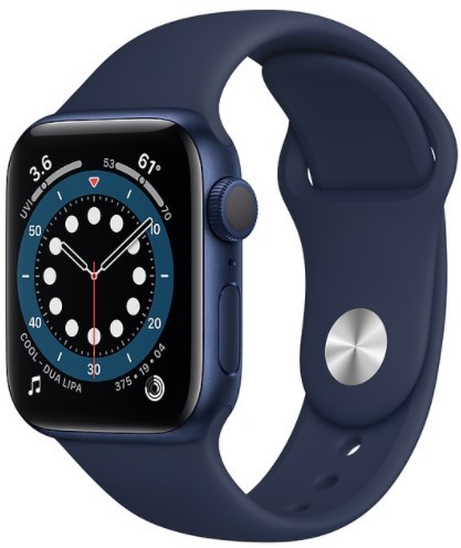 Apple Watch Series 6 Часы Apple Watch Series 6 GPS 40mm Aluminum Case with Sport Band (Синий/Темный ультрамарин) gis4tiid7i1.jpg