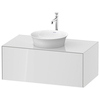 Duravit White Tulip Раковина чаша D430 мм, шлифованная, без перелива,, цвет: белый 236243 00 79