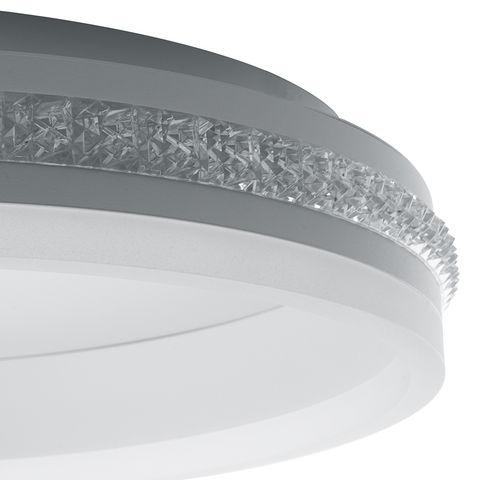 Потолочный светодиодный светильник Feron AL5880 80W 3000-6500K серебро